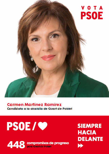 448 Compromisos de progreso para Quart de Poblet. PSOE Quart de Poblet.